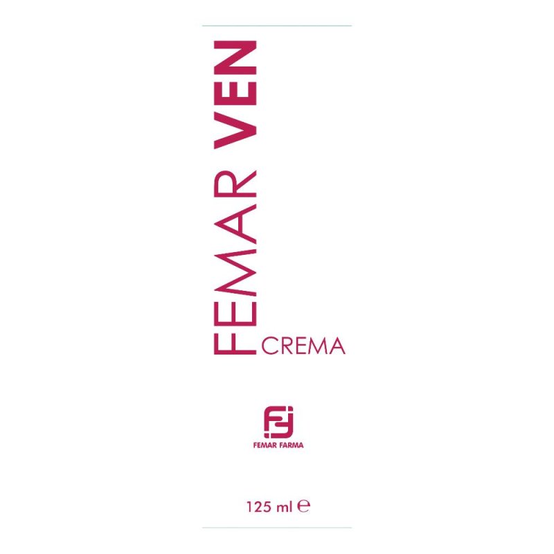 Femar Ven Crema Gambe 125 ml – Crema Defaticante per Circolazione, Vene e Capillari