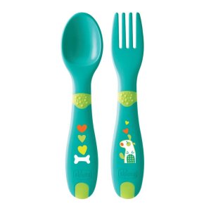 Chicco posatine 12m+ verde posatine ergonomiche per bambini
