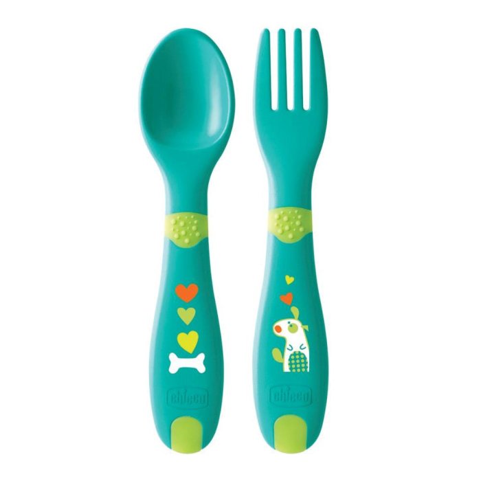 Chicco posatine 12m+ verde posatine ergonomiche per bambini