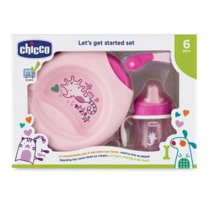 Chicco (artsana) Chicco Set Pappa 12 Mesi+ Rosa All You Need