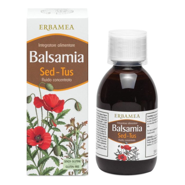Balsamia Sed Tus Sciroppo Balsamico per la Tosse Secca e Grassa Flacone 200 ml