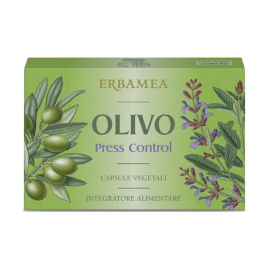 Olivo Press Control 36 capsule - integratore con estratto di olivo per equilibrio della pressione arteriosa Olivo Press Control 36 capsule - integratore con estratto di olivo per equilibrio della pressione arteriosa