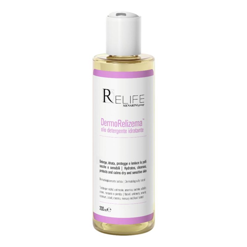Relife Dermorelizema Olio Detergente Idratante 200 Ml