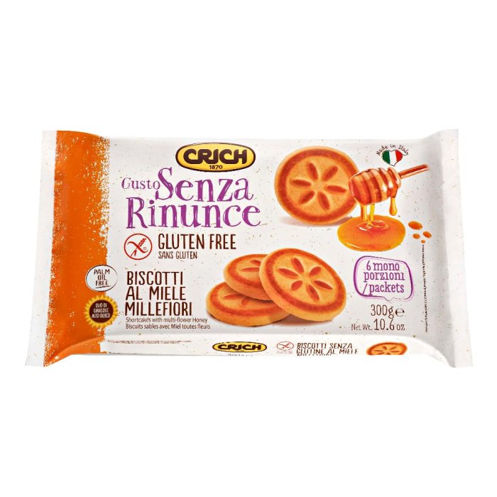 Gusto Senza Rinunce Biscotti Miele
