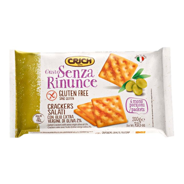 Gusto Senza Rinunce Crackers 200 g
