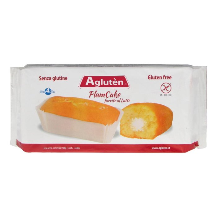 Nove Alpi Agluten Plum Cake Farcito Al Latte 160 G