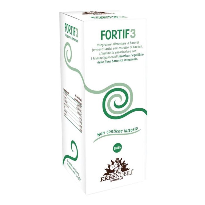 Fortif 3 Integratore in Capsule con Vitamine e Nelu Bitina – Confezione da 30 Capsule per il Benessere Quotidiano