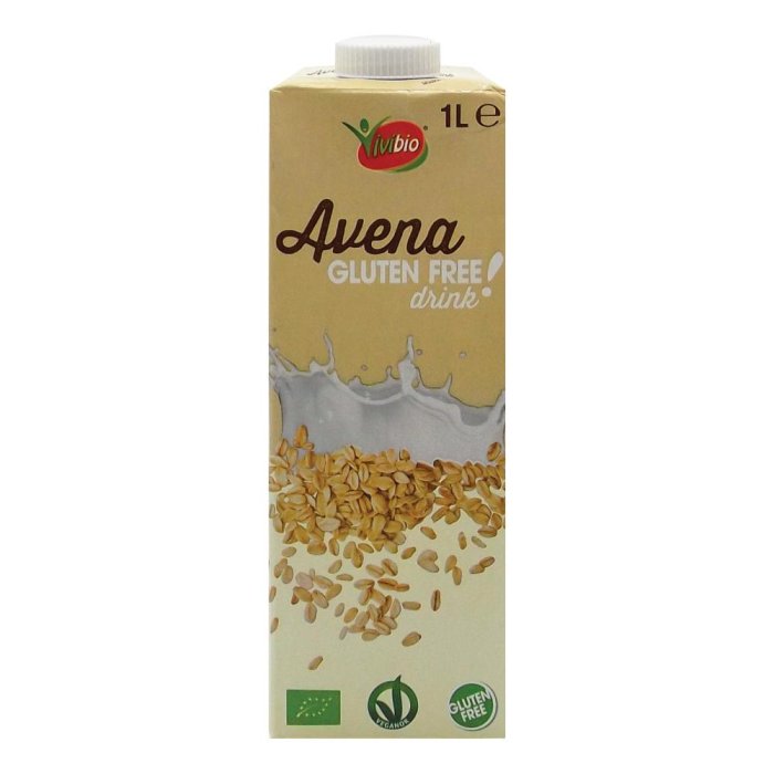 Vivibio Bevanda di Avena Senza Glutine 1 L – Drink Vegetale Biologico a Base di Avena