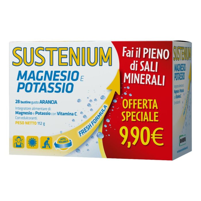 Sustenium Magnesio e Potassio 28 Buste