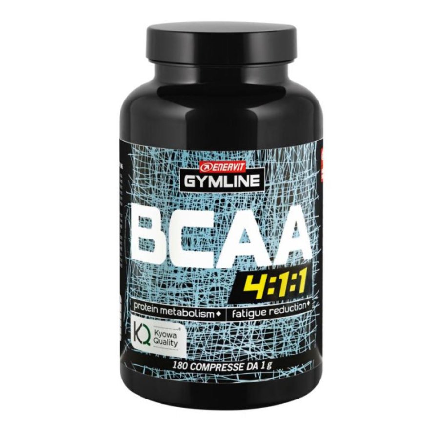 Gymline Muscle Bcaa 4:1:1 Kyowa Quality Compresse 180 Compresse 180 G Gymline Muscle Bcaa 4:1:1 Kyowa Quality Compresse 180 Compresse 180 G