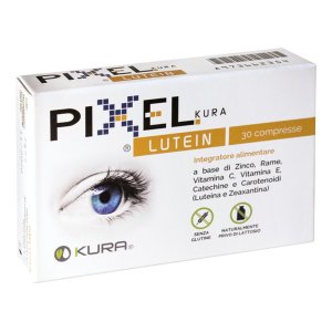 Pixel Lutein 30 Compresse Integratore Occhi con Luteina per Affaticamento Visivo e Protezione Maculare
