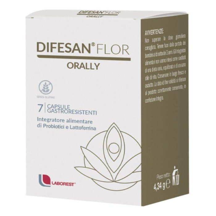 Progine Farmaceutici Difesan Flor Orally 7 Capsule
