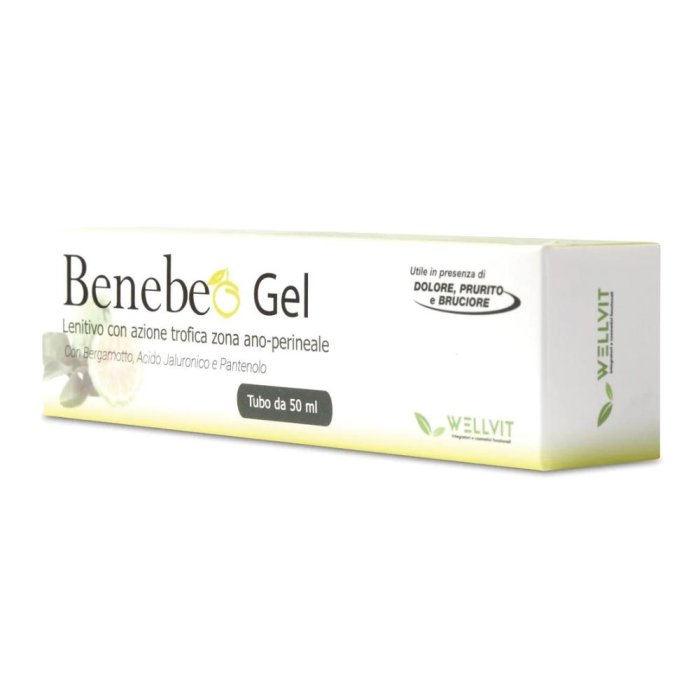 Benebeo Gel Lenitivo Idratante per Pelle Sensibile Viso e Corpo 50 ml