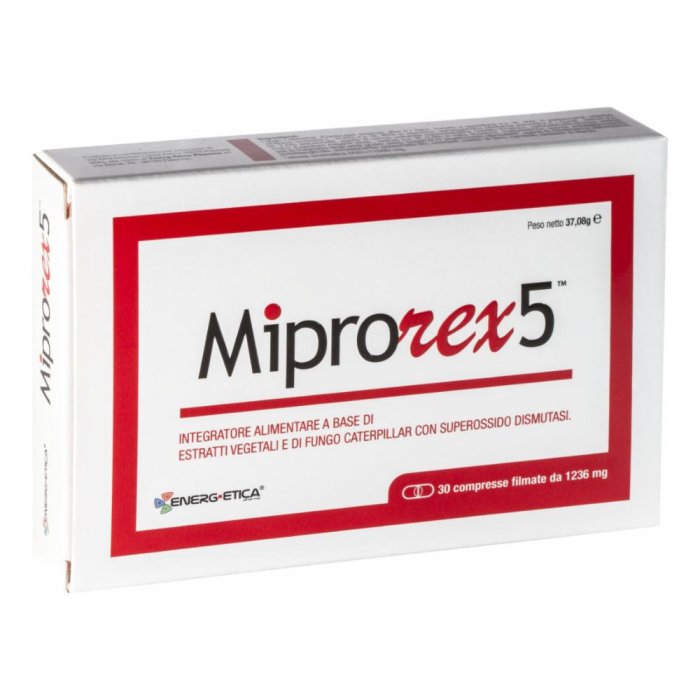 Miprorex 5 mg Compresse Rivestite per Uso Orale – Confezione da 30 Compresse