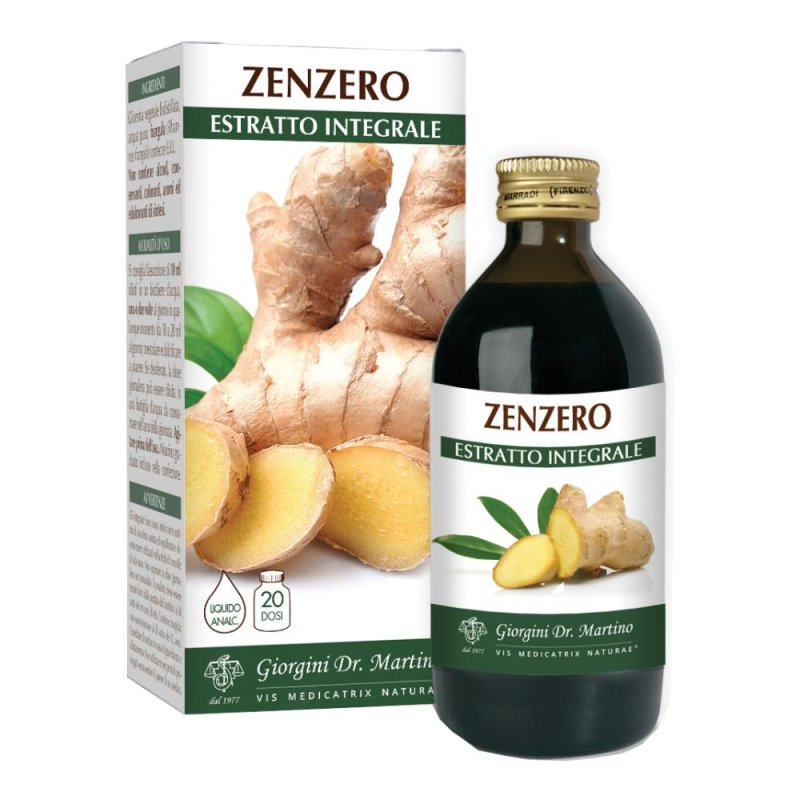  Zenzero Estratto Integrale 200 Ml