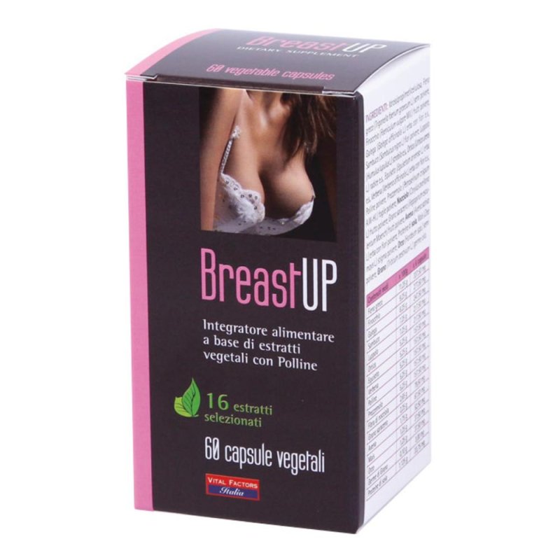 Breast Up Integratore Naturale per la Tonicità del Seno 60 capsule 