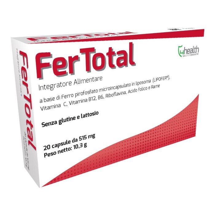 Fertotal Integratore Alimentare per Fertilità e Benessere Riproduttivo 20 Capsule