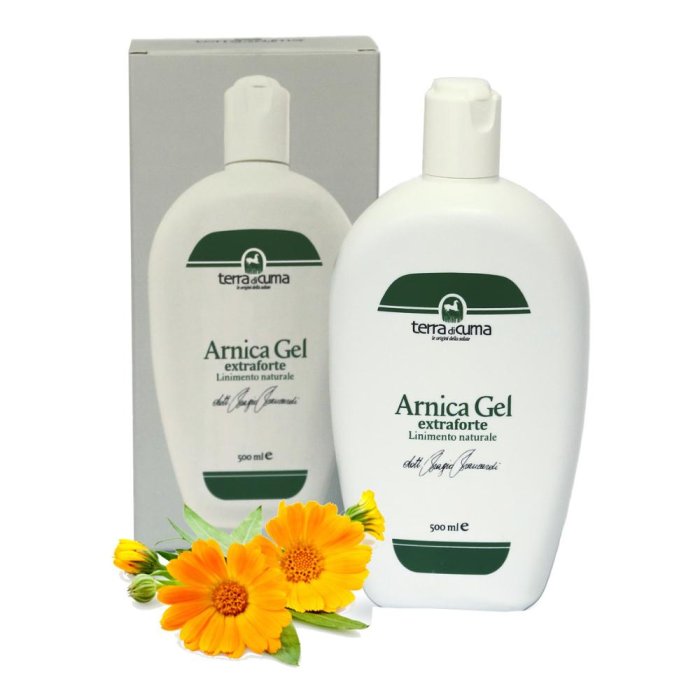 Terra di Cuma Arnica Gel Extraforte Linimento Naturale 500 ml