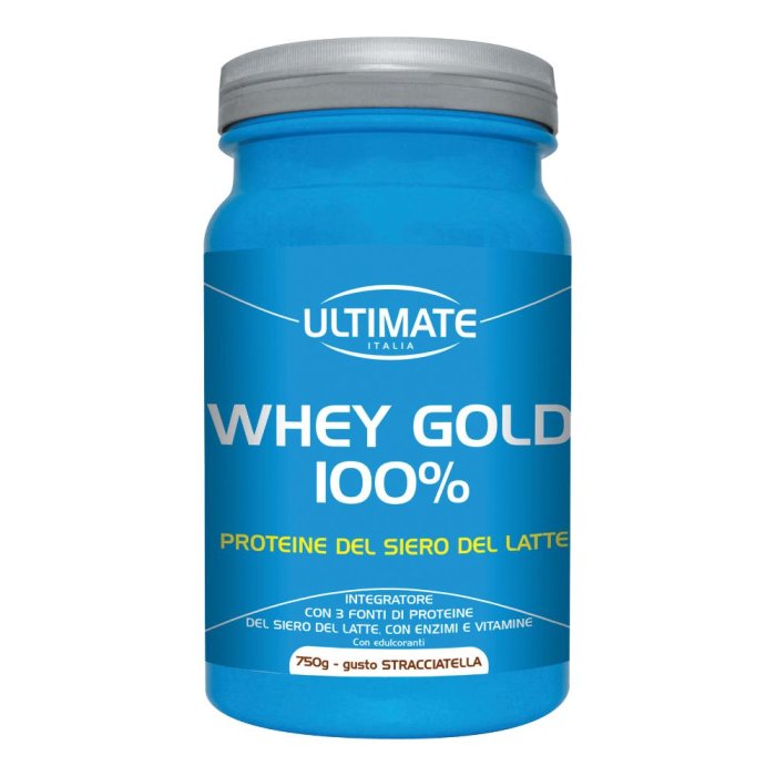 Ultimate Whey Gold 100% stracciatella - proteine del siero del latte gusto stracciatella