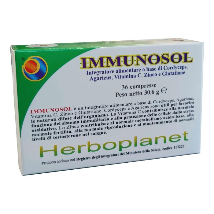 Immunosol Herboplanet 36 Compresse Integratore per le Difese Immunitarie e il Sistema Immunitario