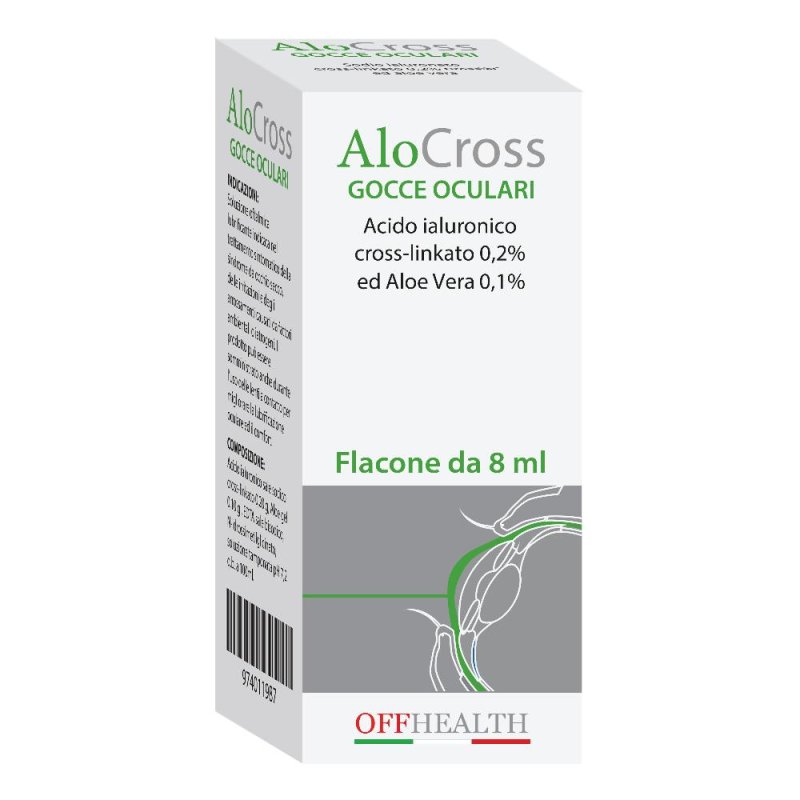  Alocross soluzione oftalmica per occhi secchi 8 ml