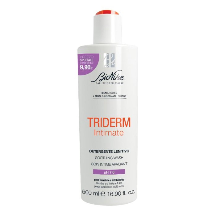 Bionike Triderm Intimate - Detergente Intimo Lenitivo pH 7,0 500 ml