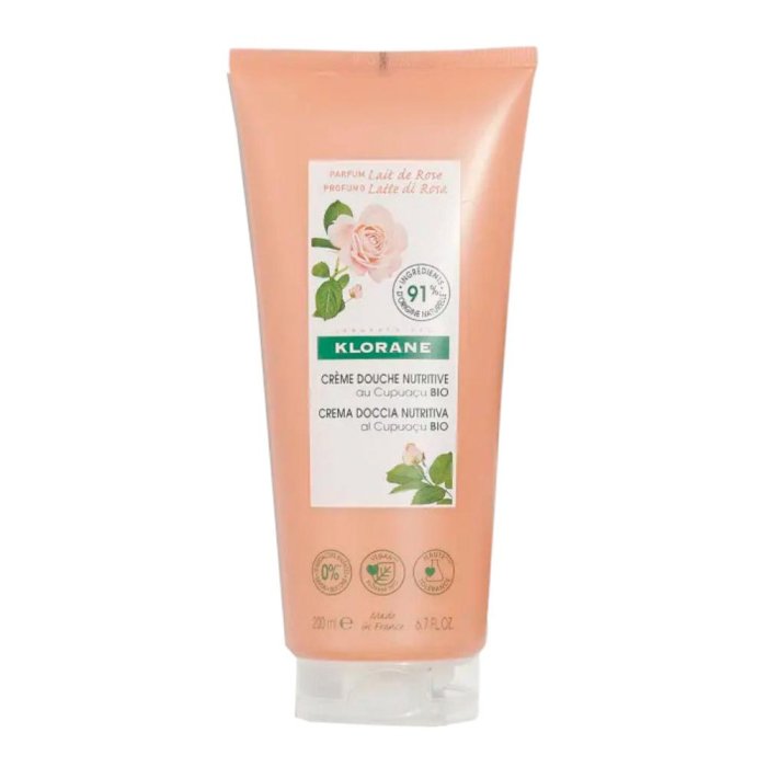 Klorane Crema Doccia Latte Di Rosa 200 Ml