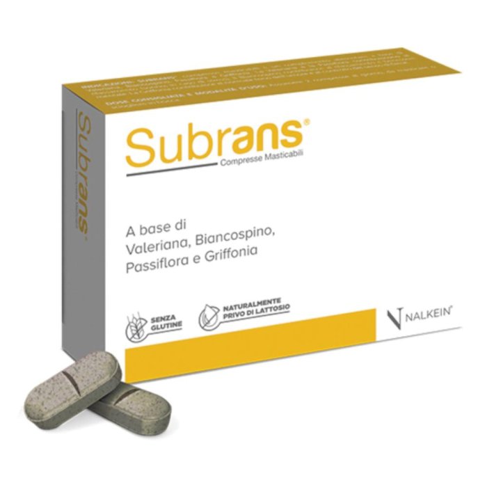 Nalkein SA Subrans Integratore Alimentare 20 Compresse Da 1.200 mg