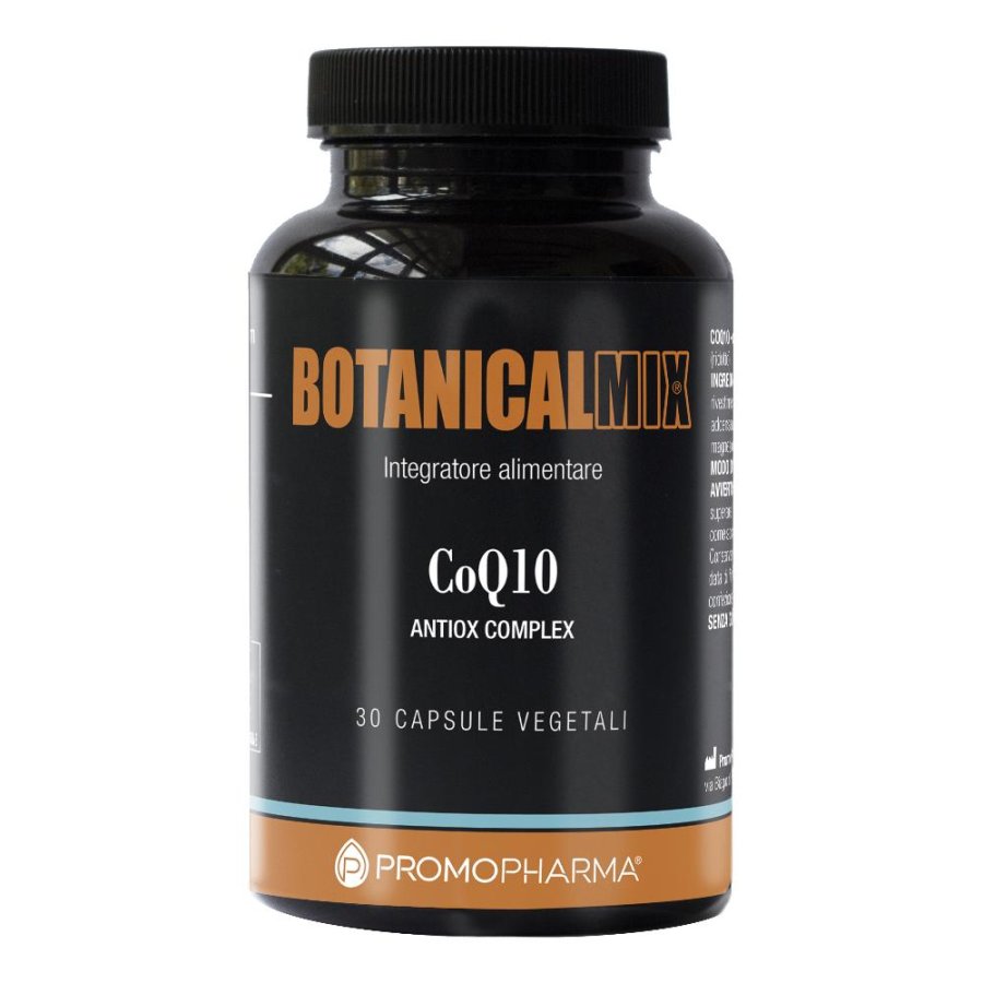 BOTANICALMIX Coenzima Q10 Coq Integratore Herb Antiossidante per Cuore ed Energia 30 Capsule BOTANICALMIX Coenzima Q10 Coq Integratore Herb Antiossidante per Cuore ed Energia 30 Capsule