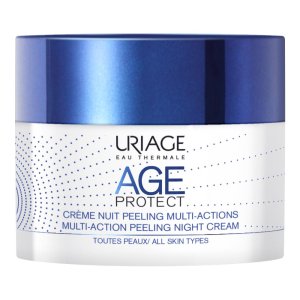 Uriage Laboratoires Dermatologiques Trattamenti Viso Age Protect Crema Notte Peeling 50 ml