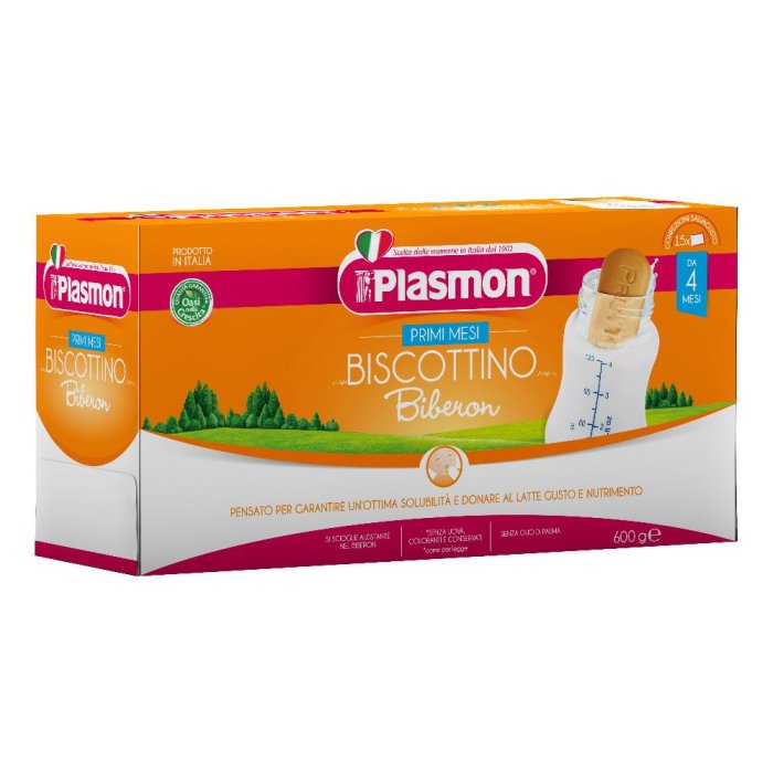 Plasmon Primi Mesi Il Biscottino Biberon Dal 4 Mese 600g