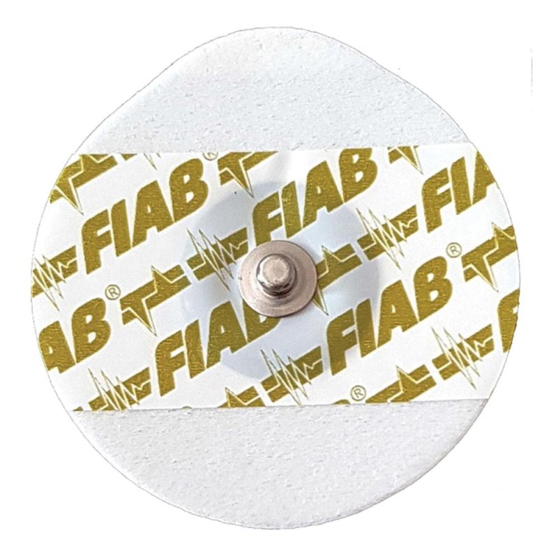 Elettrodo in Foam Adesivo 48x50 mm Monouso per Monitoraggio Cardiaco