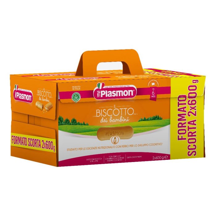 PLASMON BISCOTTO 2X600G