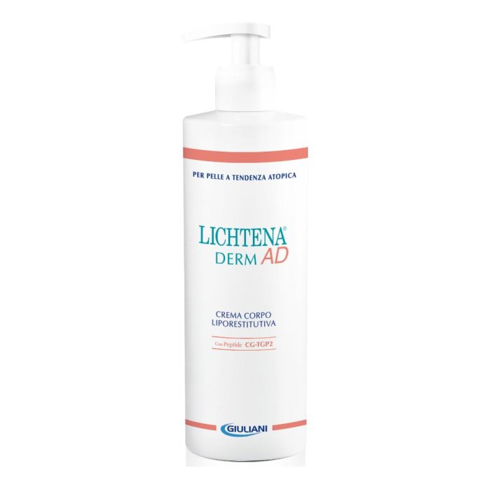 Lichtena Dermad Crema Corpo 400 ml Pelle Secca e Atopica Lenitiva e Idratante