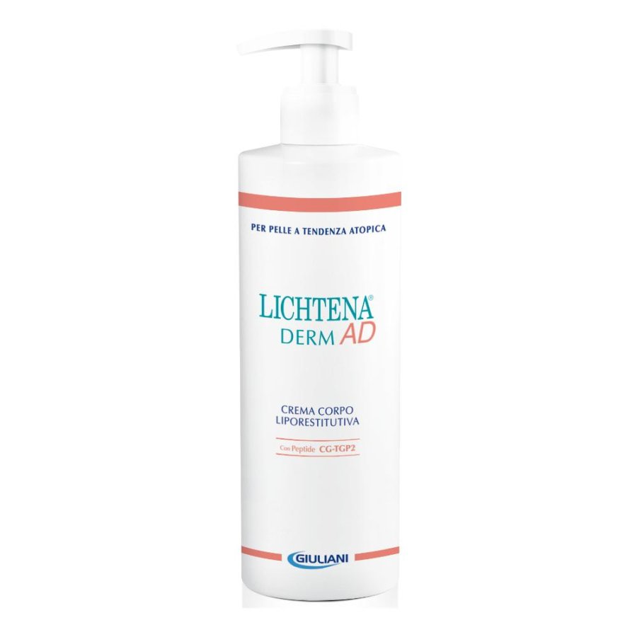 Lichtena Dermad Crema Corpo 400 ml Pelle Secca e Atopica Lenitiva e Idratante