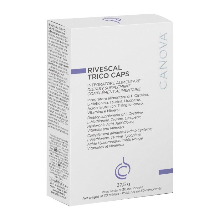 Sifarma  Div. Canova Canova Rivescal Trico Cps 30 Compresse Nuova Confezione