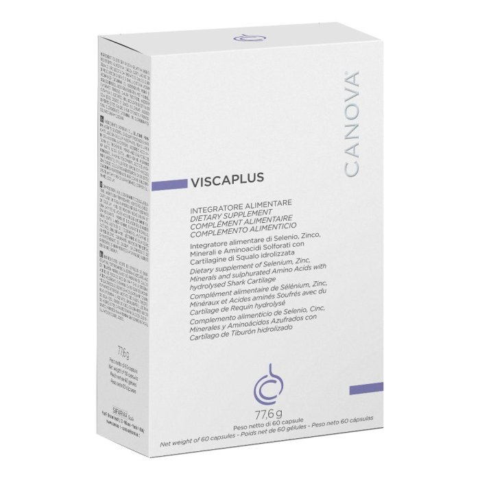 Canova  Capelli Sani Viscaplus AntiCaduta Integratore Alimentare 60 Capsule
