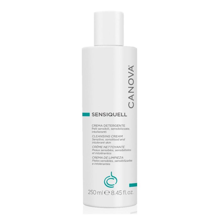 Canova Sensiquell Crema Detergente Viso per Pelli Sensibili e Intolleranti 250 ml