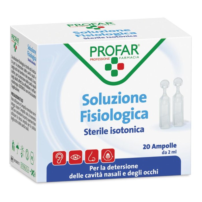 Profar Soluzione Fisiologica Sterile Isotonica 20 ampolle