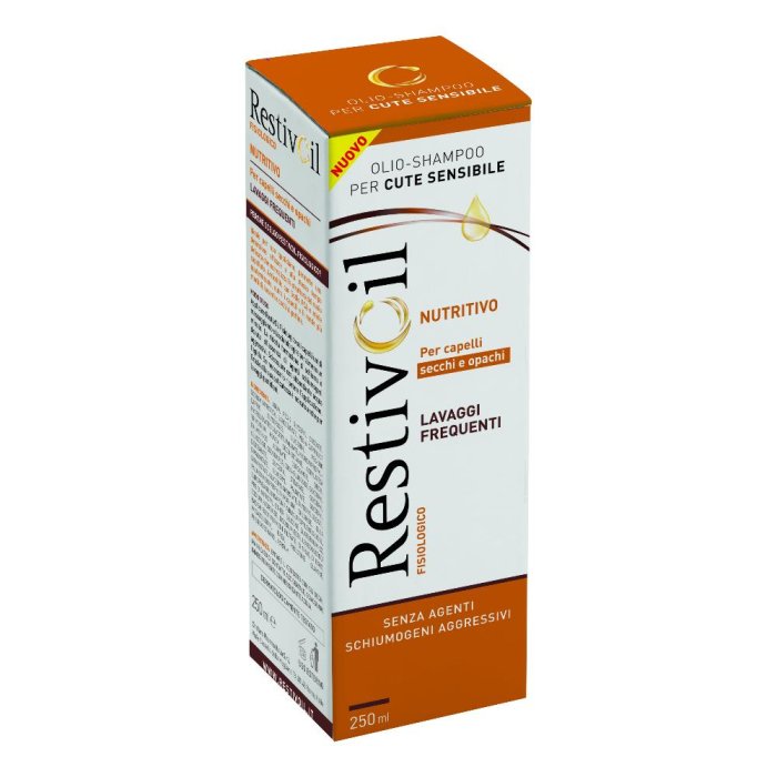 Restivoil Shampoo Fisiologico Nutritivo Lavaggi Frequenti 250ml