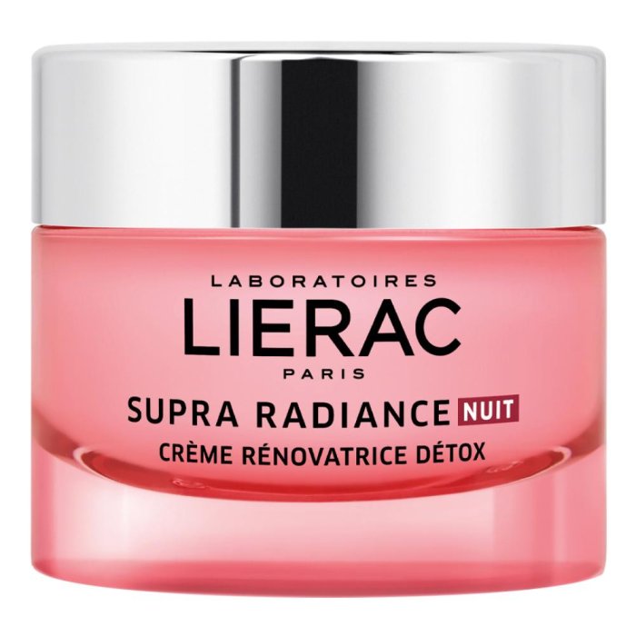 Lierac Trattamenti di Giovinezza Supra Radiance Crema Detox Rinnovatrice Notte 50 ml