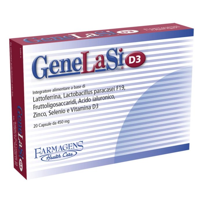 Farmagens Health Care Genelasi D3 20 Capsule 450 Mg