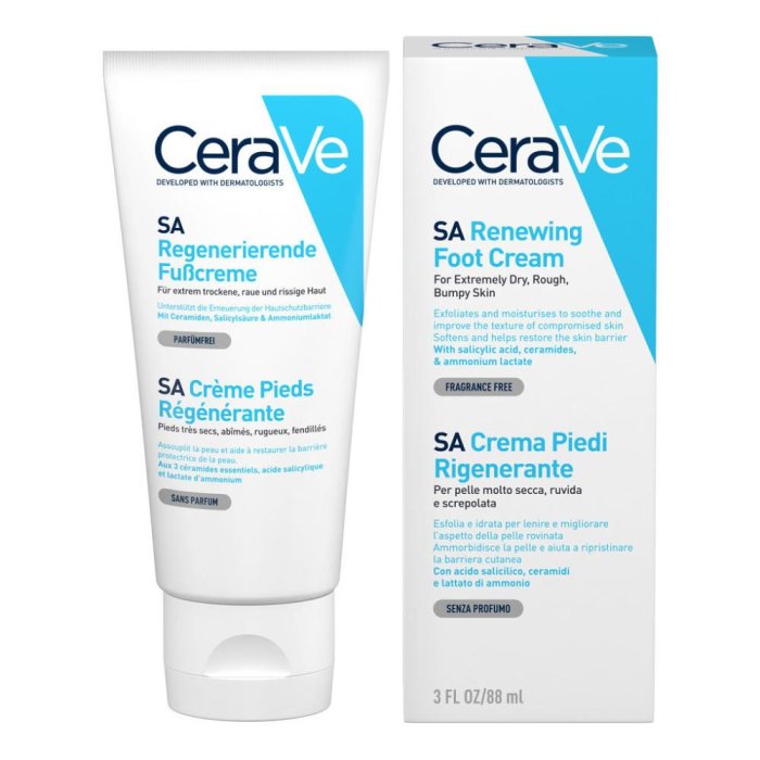 Cerave Crema Piedi Rigenerante 88 Ml