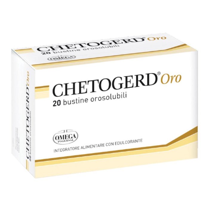 Omega Pharma Chetogerd Oro 20 Bustine