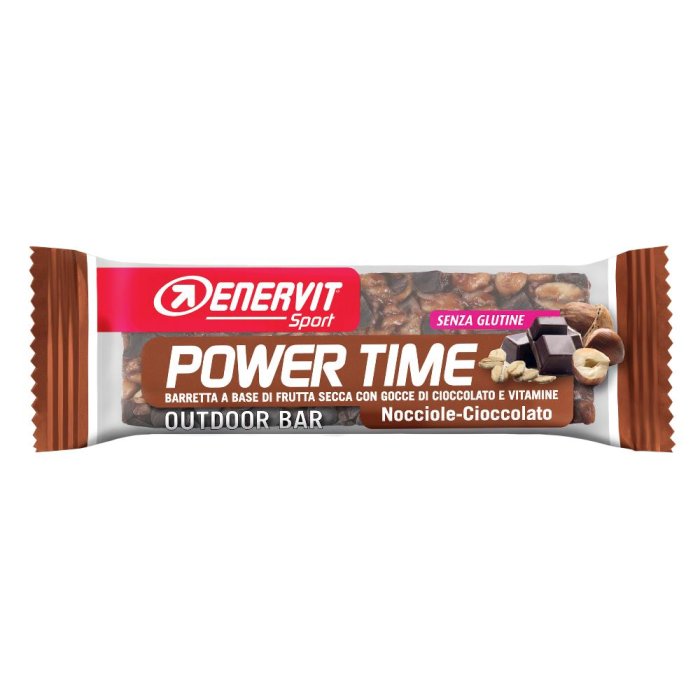 Enervit Power Time Barretta Energetica Con Nocciole E Cioccolato 30g