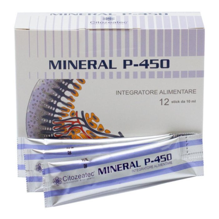 Mineral P 450 12 Stick Monodose Da 10ml