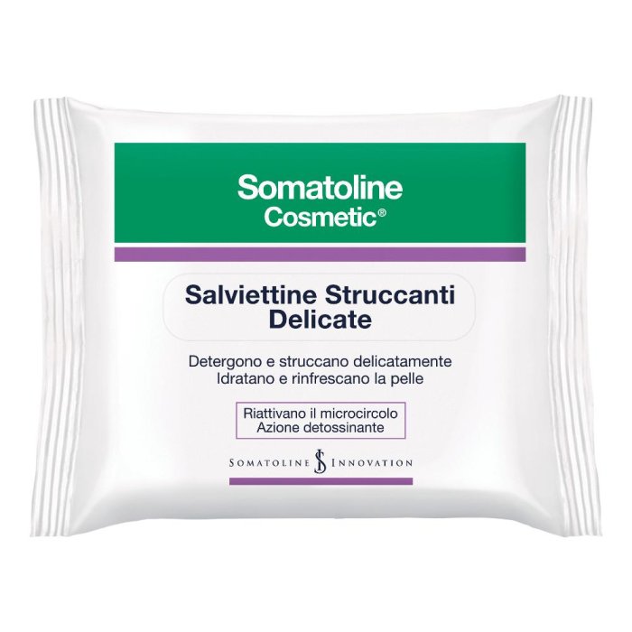 Somatoline Cosmetic Viso Salviette Struccanti Offerta Speciale 20 Pezzi