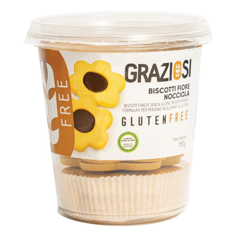Fiore Crema Nocciola Biscotto 190 g