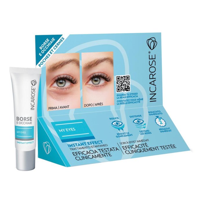 Incarose My Eyes Instant Effect patch occhi effetto immediato anti-borse e occhiaie