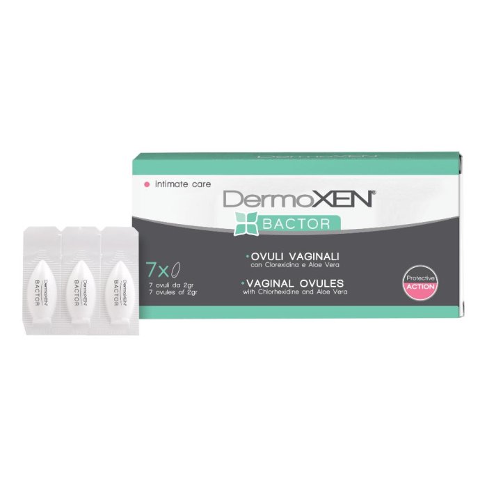 Ekuberg Pharma S.u.r.l. Dermoxen Bactor 7 Ovuli Vaginali Da 2 G